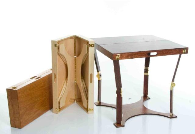 suitcase folding table